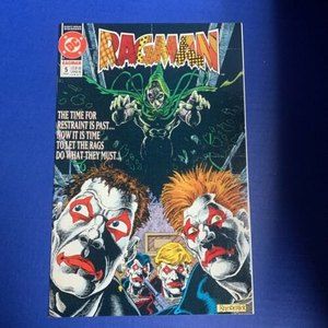 RAGMAN #5 FEB 1992 DC COMIC BOOKS
